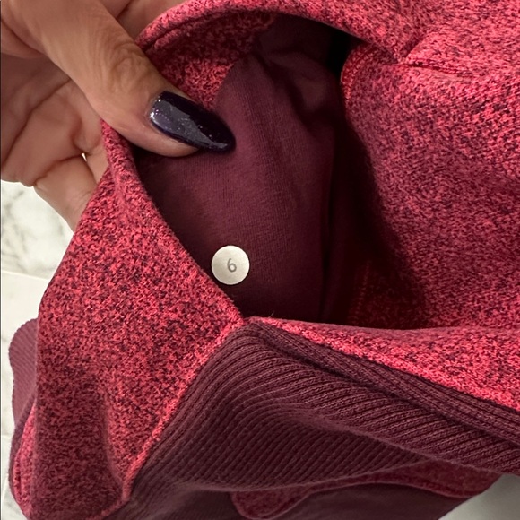 Lululemon Athletica Scuba Hoodie in Red Grape - Picture 5 of 13